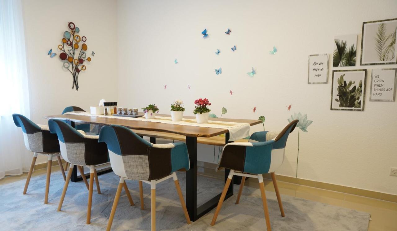 Mein Apartment Flowers Mit Kamin, Bis 10 Personen Frankenthal  Exterior photo